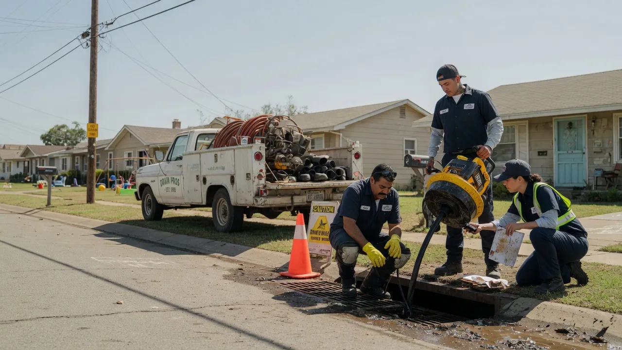 Drain Cleaning in Nevada, TX near me